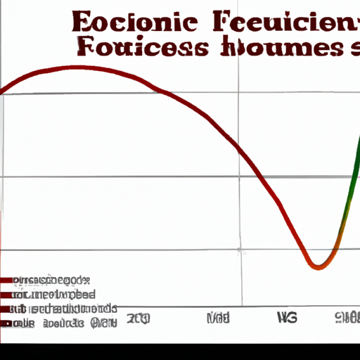 A graph showing the relationship between the level of redemption and economic indicators.