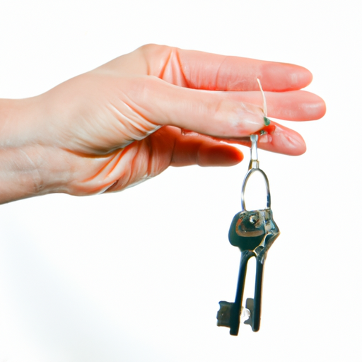 A person who hands over the keys to a house.