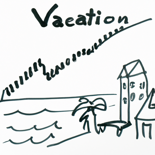 A graph illustrating vacation rental prices.