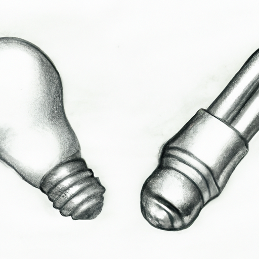 A close-up of a CFL and an LED light bulb side by side, symbolizing energy efficient alternatives to incandescent light bulbs.