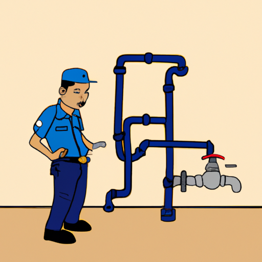 A foreman who inspects and repairs plumbing.